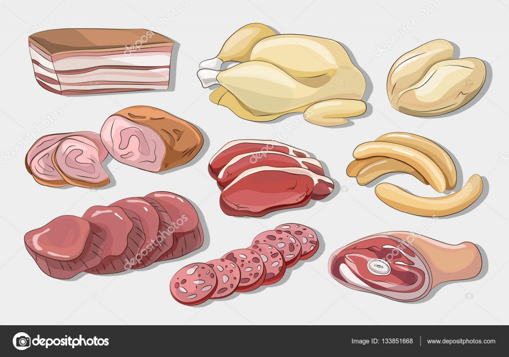 Et koleksiyon çeşitleri — Stok Vektör © Netkoff 133851668