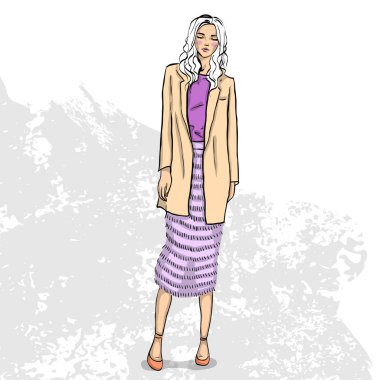 Yüksek moda renk göz