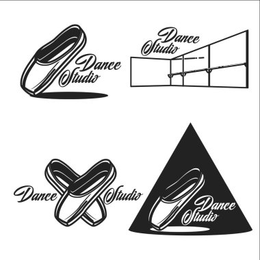 Vintage dans stüdyosu Amblemler