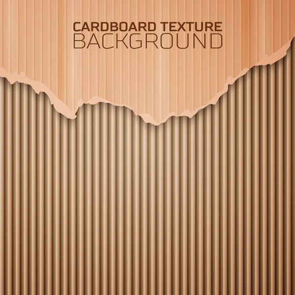 Textura de cartón fondo — Vector de stock