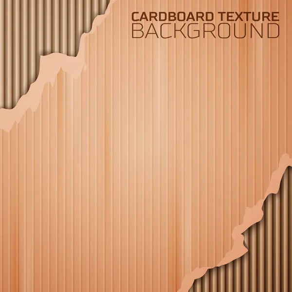 Kartong textur bakgrund — Stock vektor