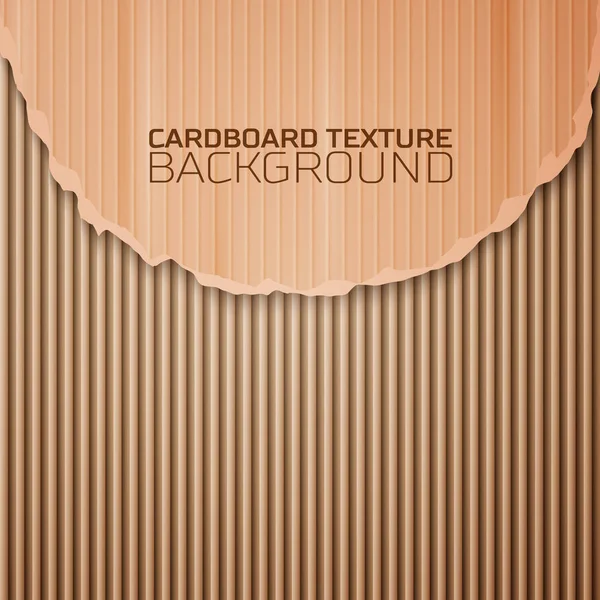Cardboard texture background — Stock Vector