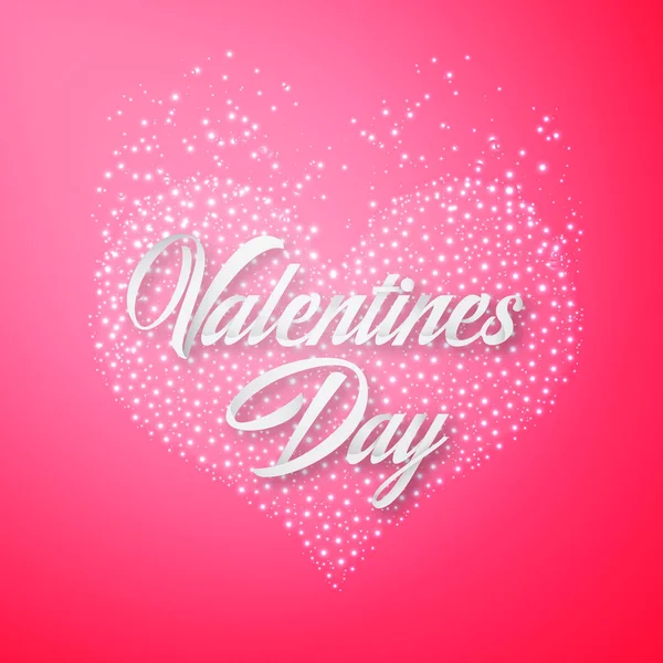 Valentines Day Background — Stock Vector