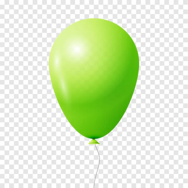 Воздушный шар. Прозрачный изолированный вектор — стоковый вектор