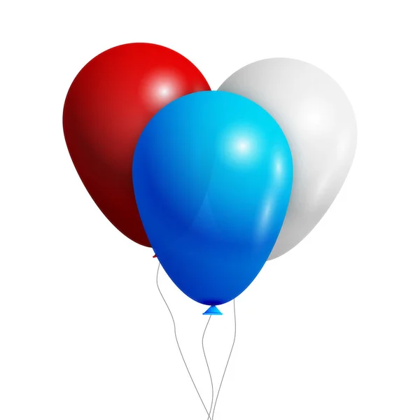 五颜六色的气球套 — 图库矢量图片