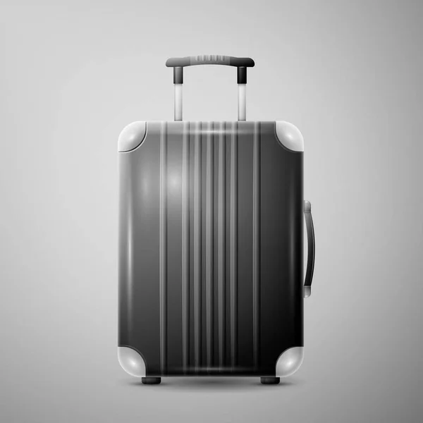 Grande valise en polycarbonate — Image vectorielle