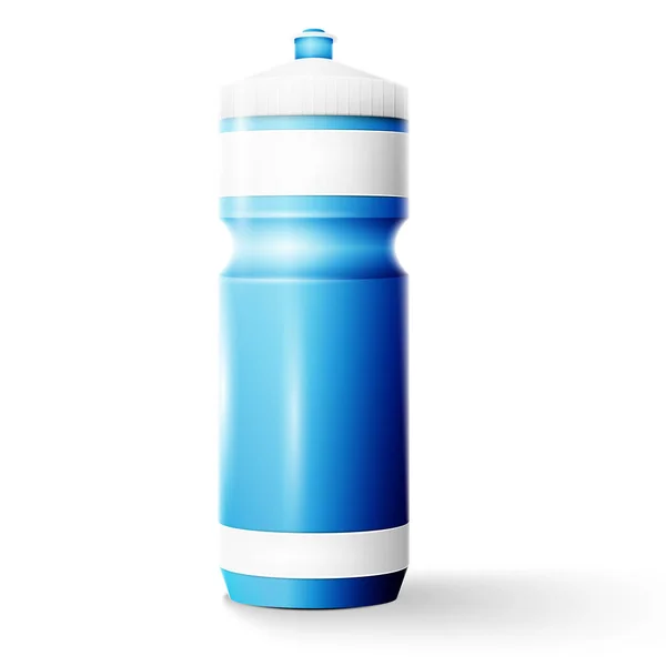 Sport voeding drank fles voor fitness — Stockvector