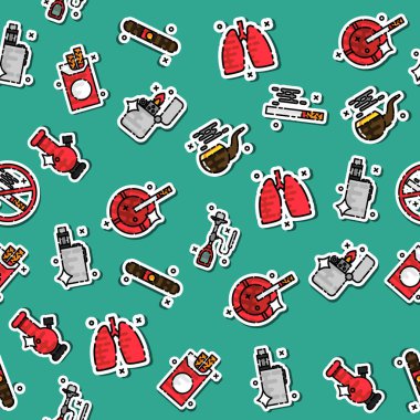 Renkli yasaktır desen