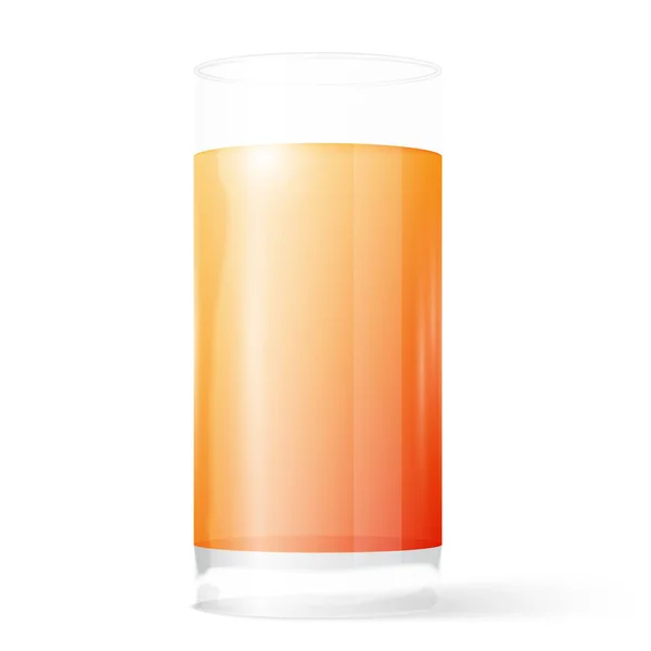 Bicchiere di succo — Vettoriale Stock