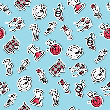 Renkli suni tohumlama desen