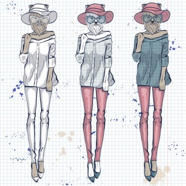 Dog Head'a ile 3 modeli kümesi