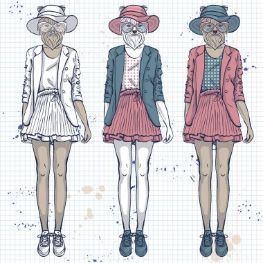 Dog Head'a ile 3 modeli kümesi