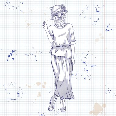 Dog Head'a modeliyle taslağını