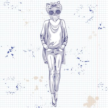 Dog Head'a modeliyle taslağını