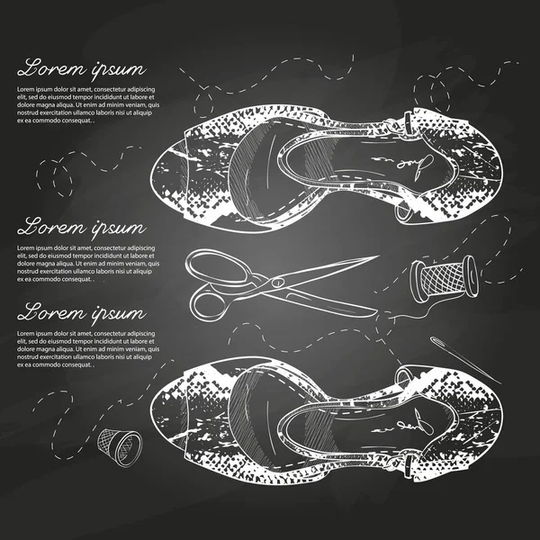 Vektör çizimi kadın sürüngen deri yüksek topuklu sandalet tebeşir tahtası