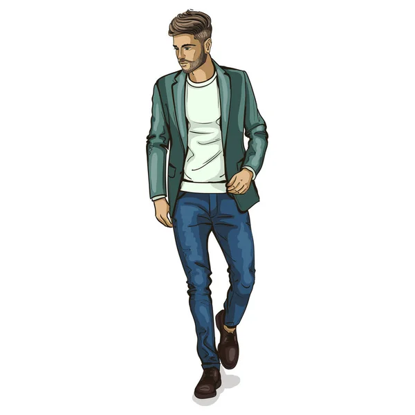 Vektör man modeli