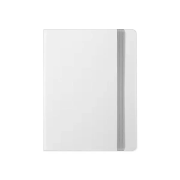 Caderno em branco modelo realista — Vetor de Stock