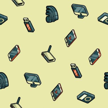 Internet ve teknoloji desen