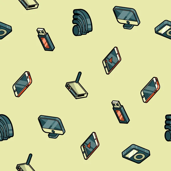 Internet ve teknoloji desen