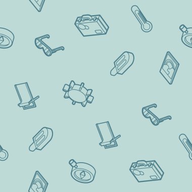 Yaz anahat izometrik desen