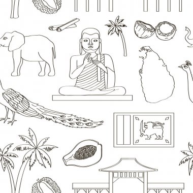 Sri Lanka simgeler desen sembolleri