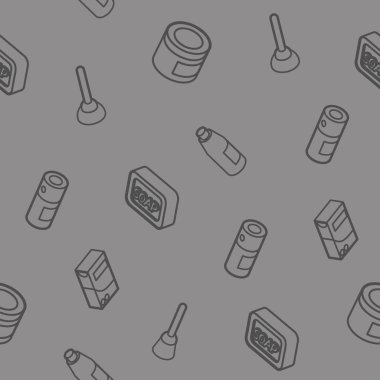 Anahat izometrik deseni Temizleme