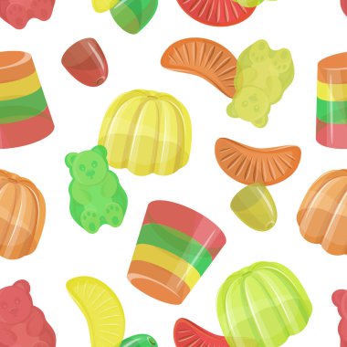 Gerçekçi jöle çeşitliliğinin bir örneği..