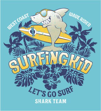 Shark Sörf çocuk takım