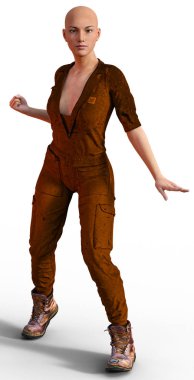 Mahkum kadın büyü yapıyor.