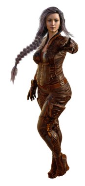 Gelecekteki sihirli mahkum kadın.