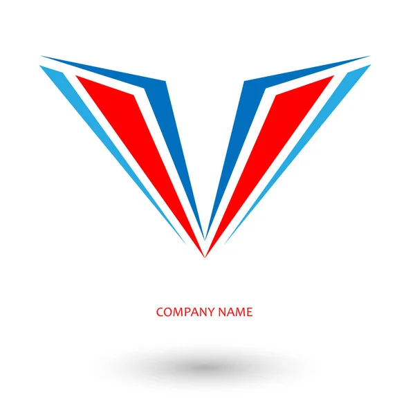 Logo wing aircraft — Stock Vector