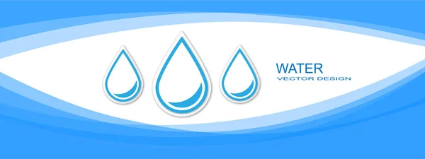 Frischwasserquelle — Stockvektor