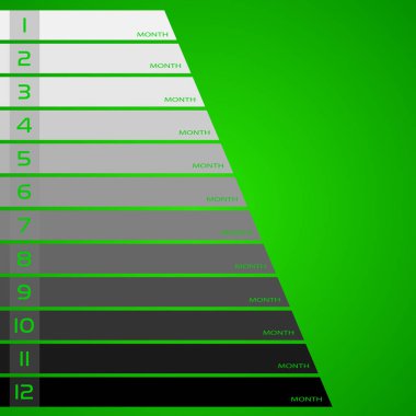 Banner şablon tasarım yıl