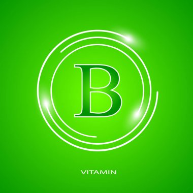 vektör vitamini işareti
