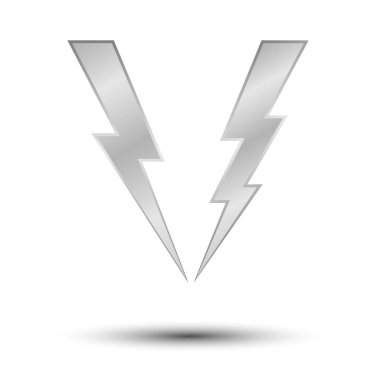 Elektrik yıldırım sembolü