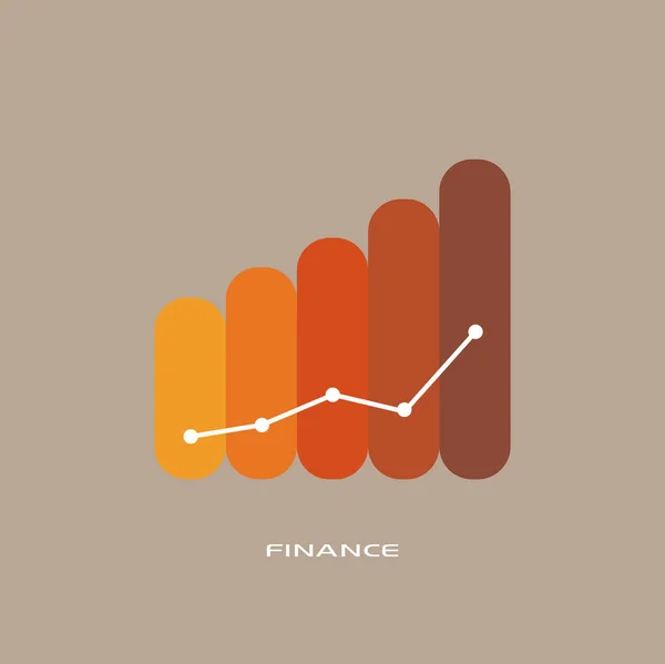 Finances statistiques monétaires — Image vectorielle