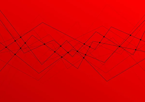 Красная абстракция — стоковый вектор