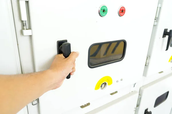 Elektrische controlekamer — Stockfoto