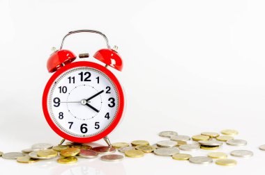 Altın ve gümüş sikke yakın çekim. 