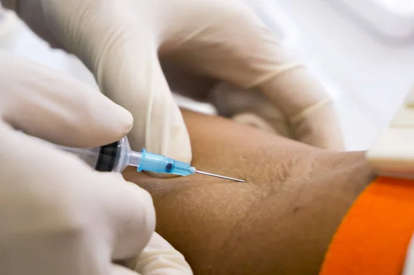 Vigilância médica do trabalhador . — Fotografia de Stock