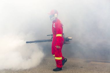 Aedes sivrisinek ortadan kaldırmak için sisleme