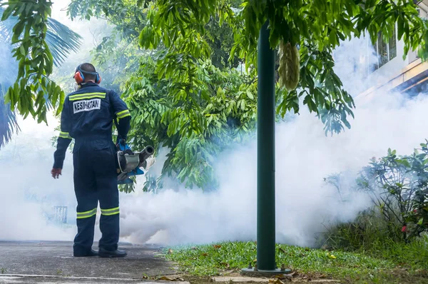 Θολώσει για την εξάλειψη των κουνουπιών aedes — Φωτογραφία Αρχείου