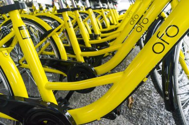 Ofo Bisiklet yakın çekim