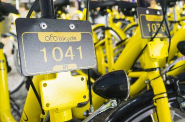 Ofo Bisiklet yakın çekim