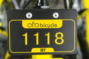 Ofo Bisiklet yakın çekim