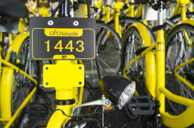 Ofo Bisiklet yakın çekim