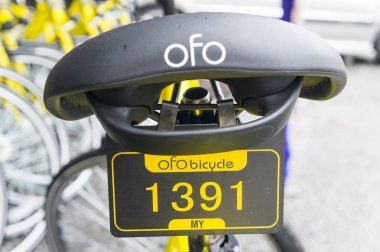 Ofo Bisiklet yakın çekim