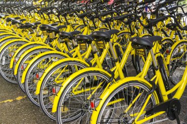 Ofo Bisiklet yakın çekim