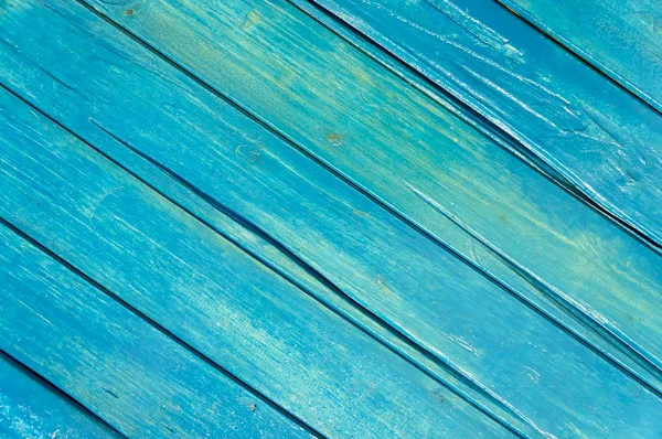 Blue wood planks background texture.