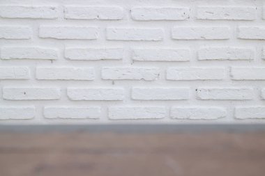 Açık beyaz tuğla duvar doku